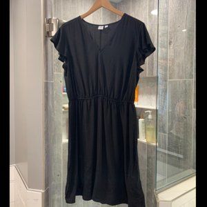 Black dress, GAP - elastic waist - really cute and comfy